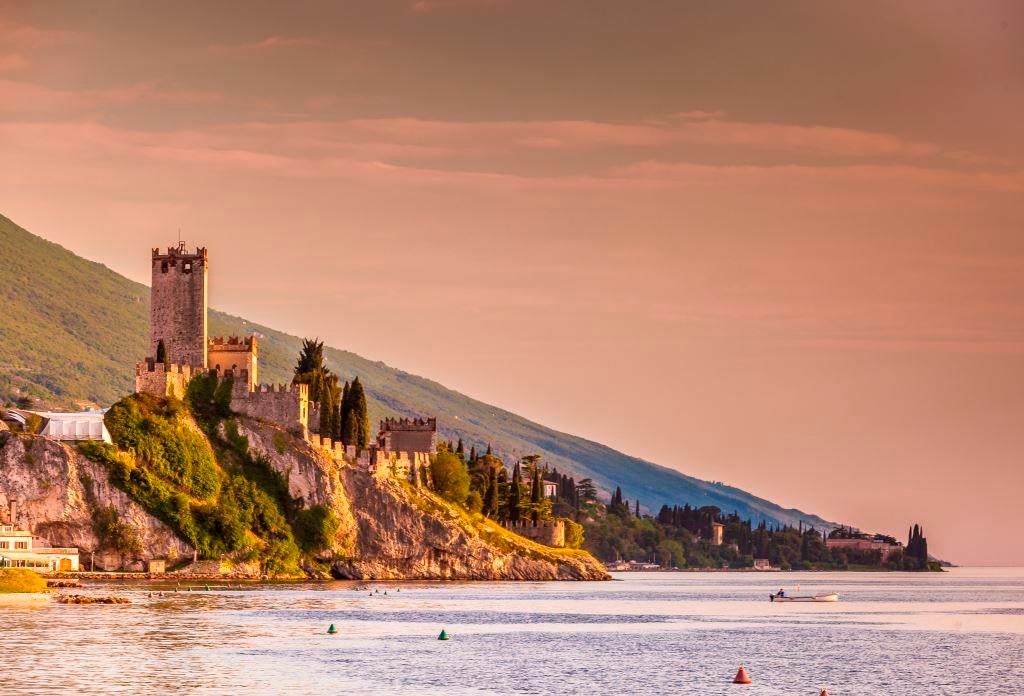 ガルダ湖畔マルチェジーネ　@ph Lago di Garda Veneto