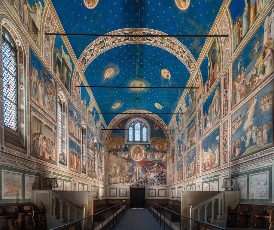 世界遺産　パドヴァのスクロヴェーニ礼拝堂　@ph Regione Veneto