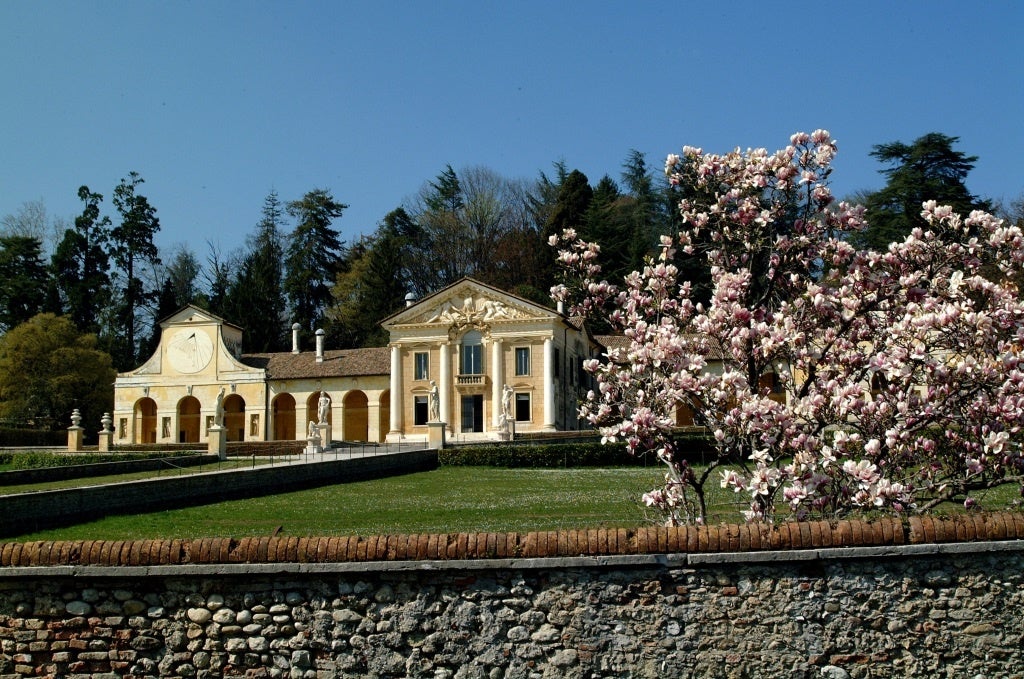 トレヴィーゾ県マゼール：　パッラーディオ様式のバルバロ邸　@ph Veneto Region