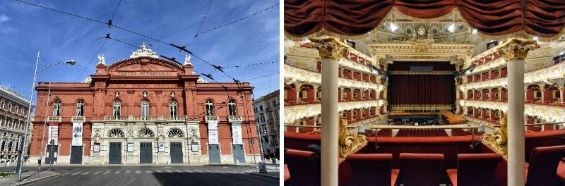 バーリのペトルッツェッリ劇場　（クレジット　Photo Franco Cappellari）