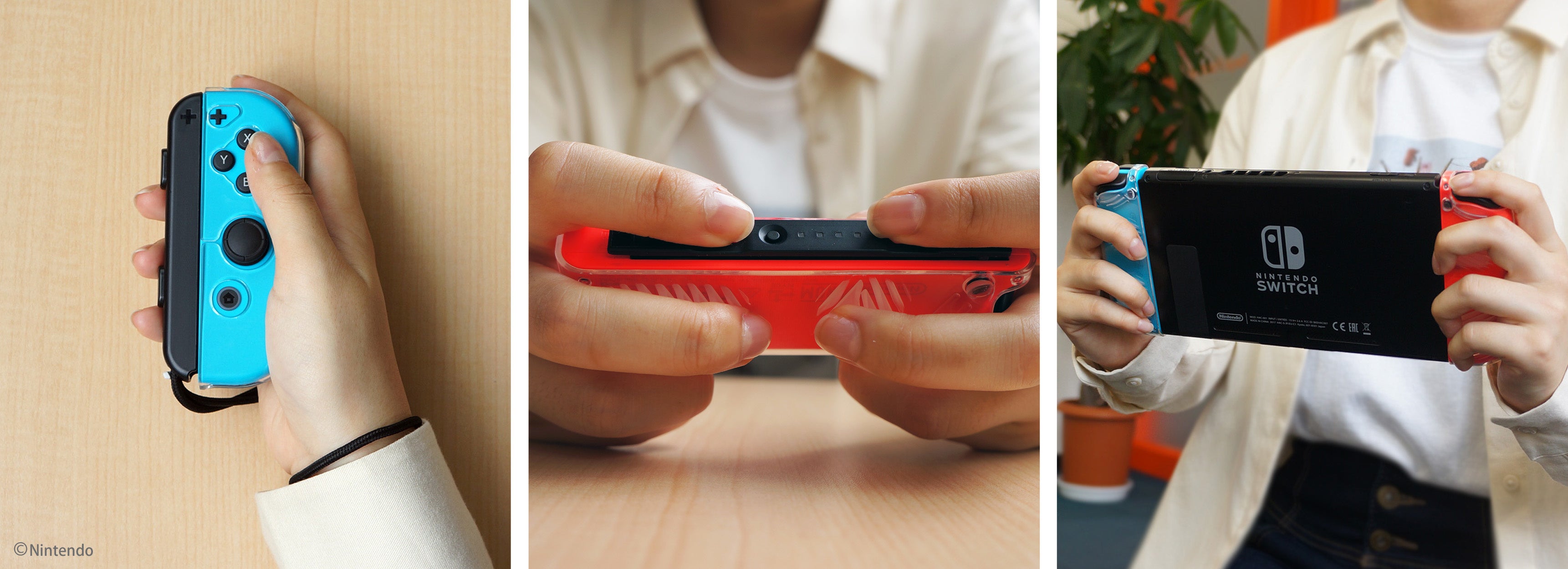 片手持ち ／ おすそわけ ／ 携帯モード