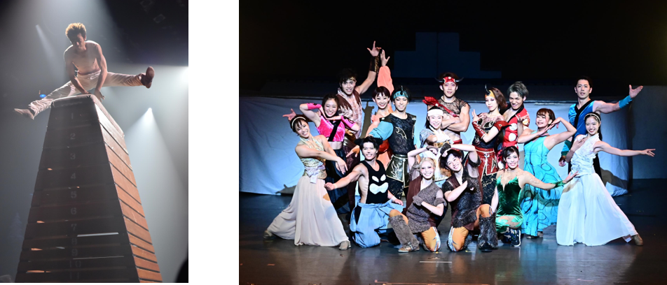 ▲左：モンスターボックス　右：SAMURAI ROCK ORCHESTRA