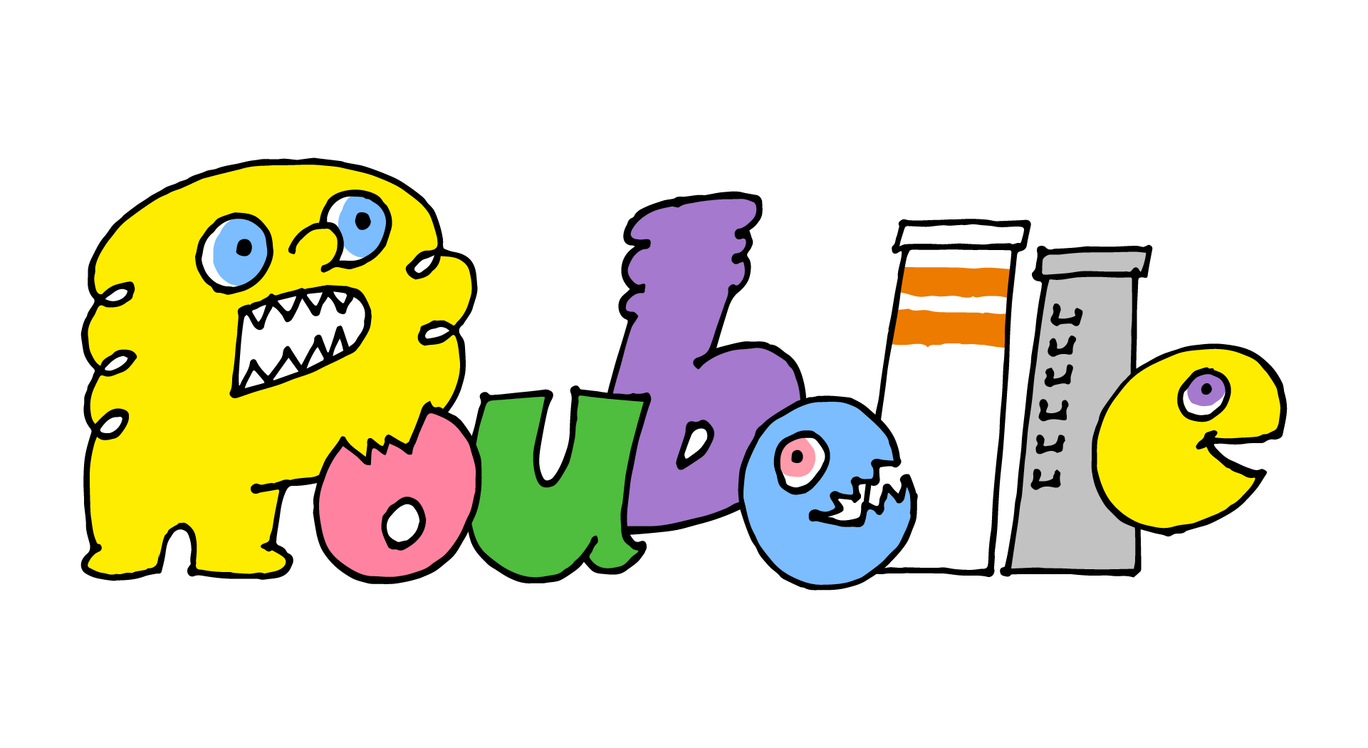 ゴミNFTコレクション『Poubelle』ロゴ