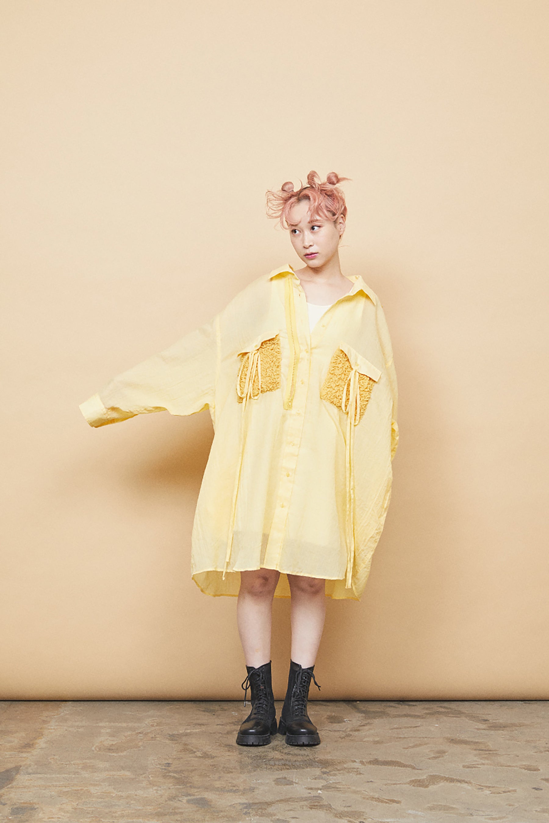 上位蜃気楼シャツワンピース（先行カラー）