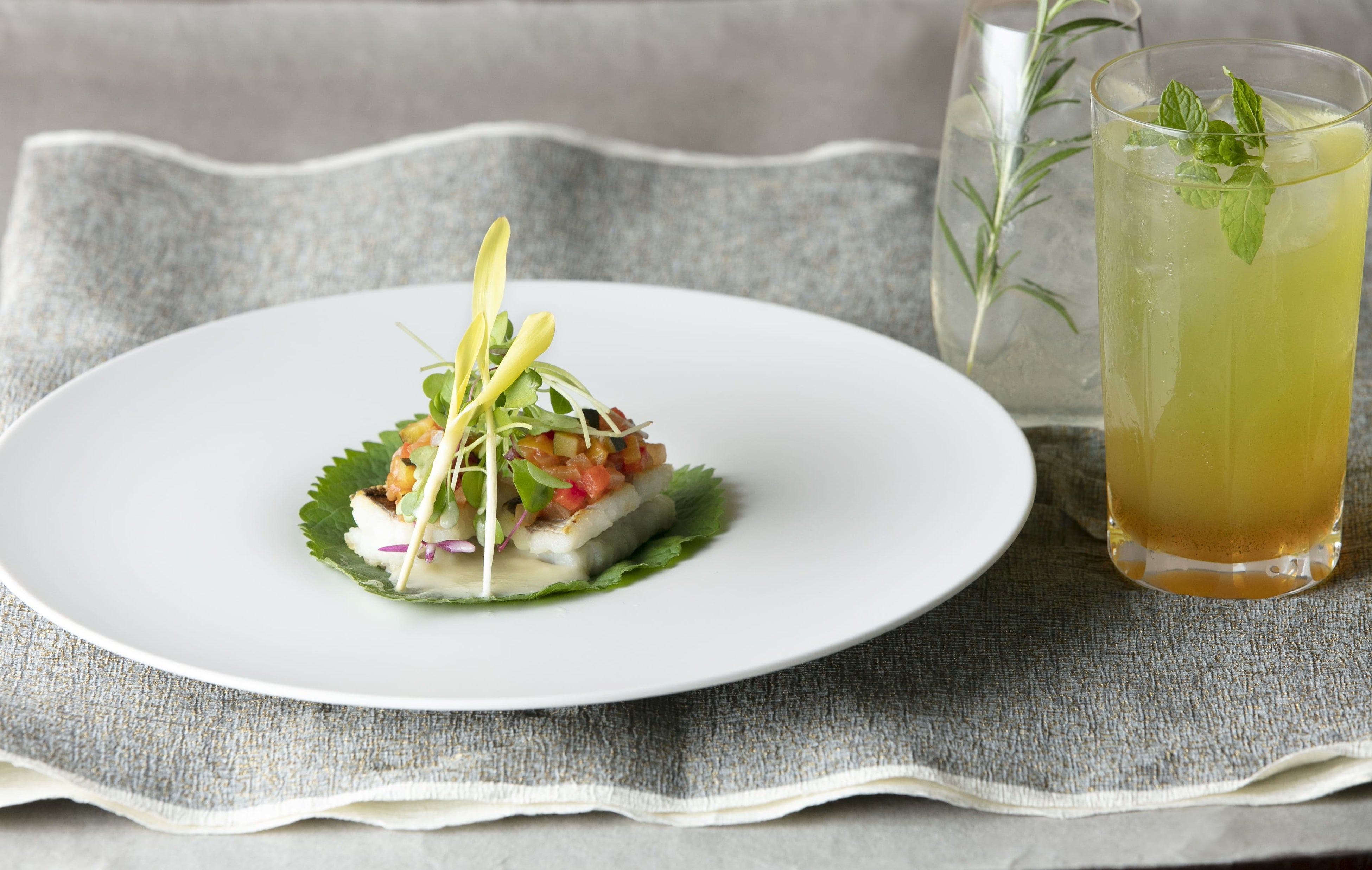 庄分酢メニュー（鉄板焼 昇龍）