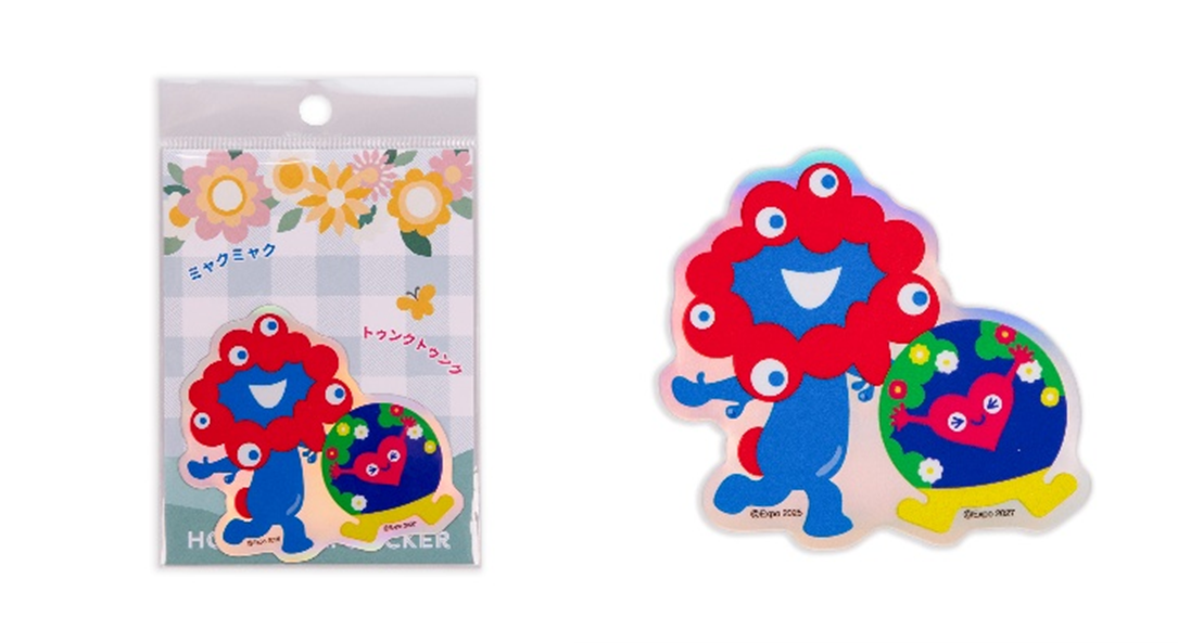 トゥンクトゥンクとミャクミャクのコラボレーション