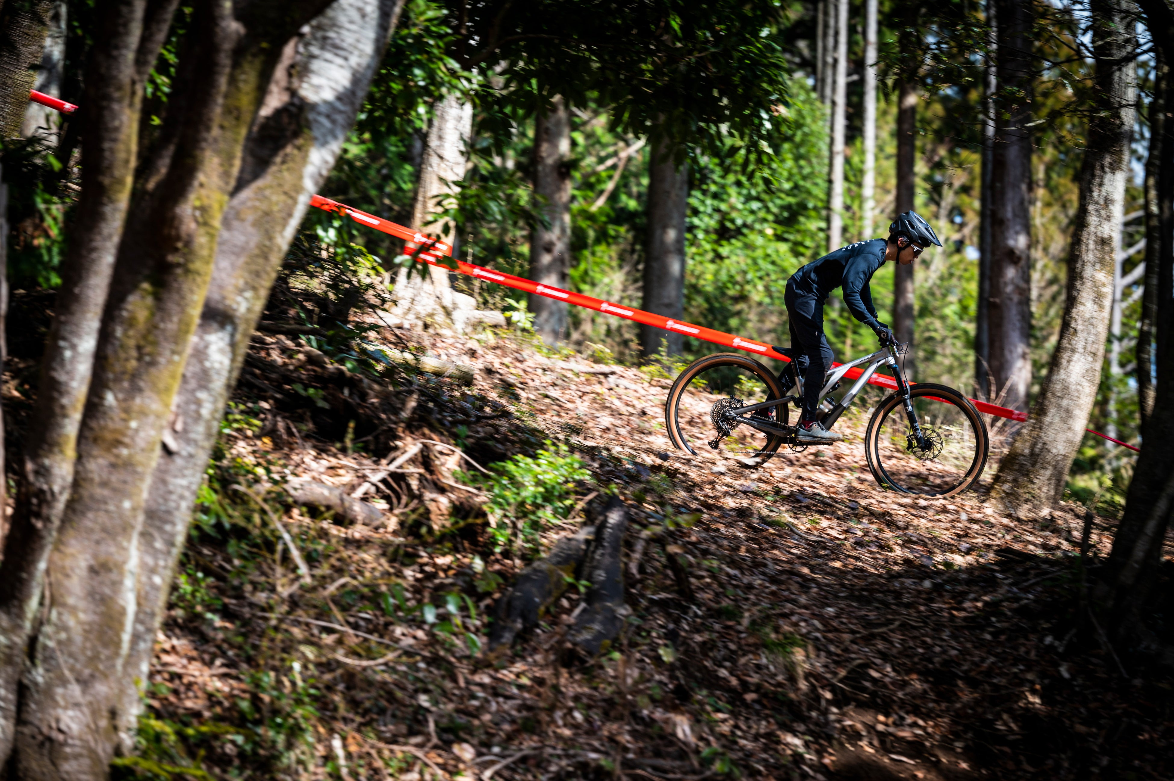 下りのタイムを競うダウンヒル