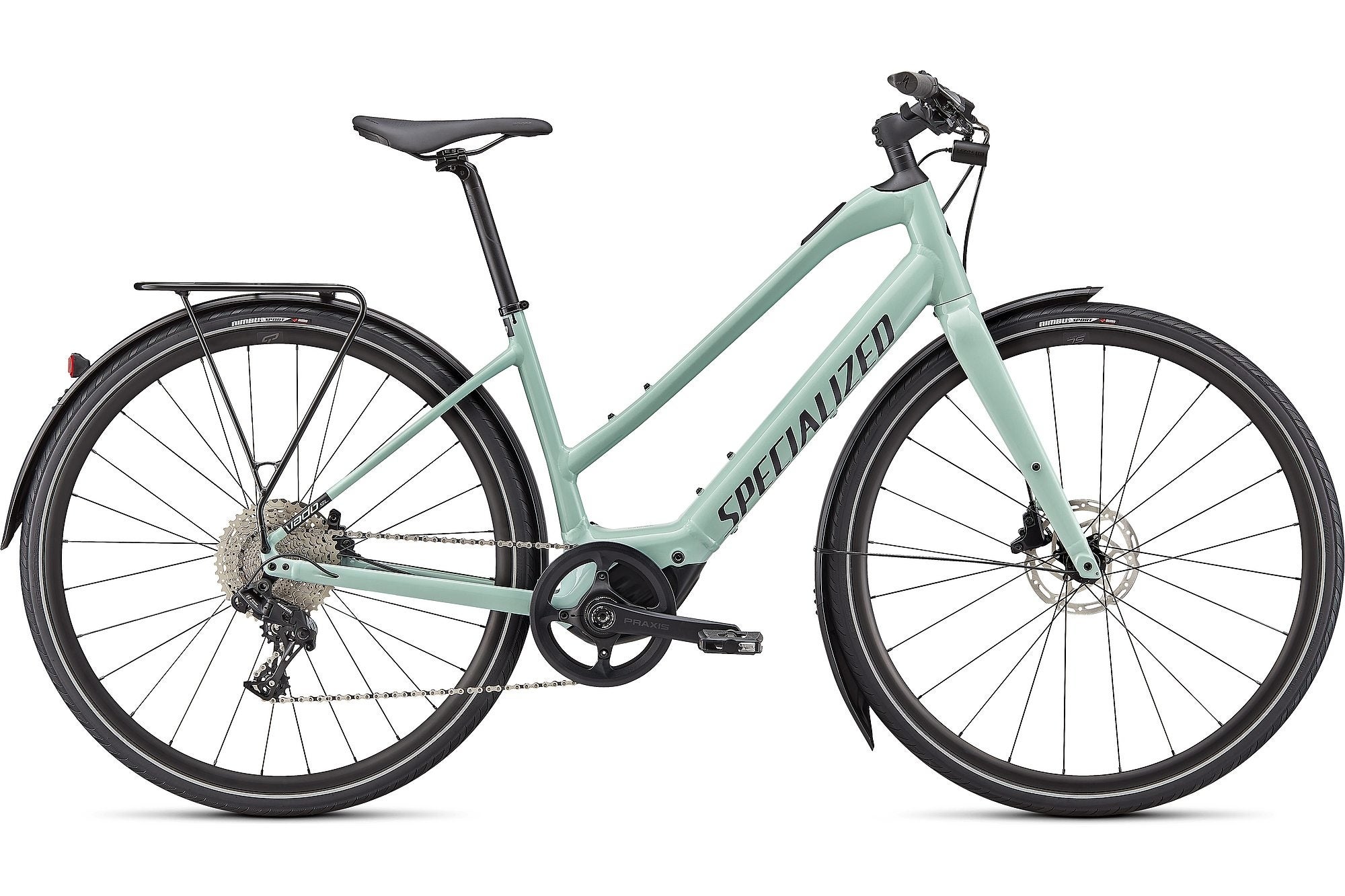 White Sage  Black Reflective