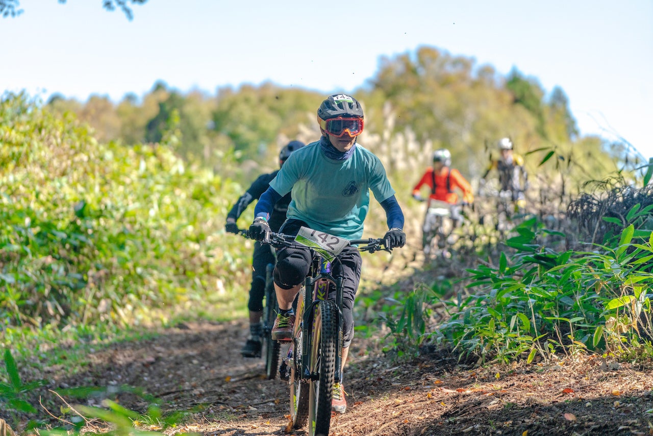 一斉スタートダウンヒルは、国内で唯一の形式。