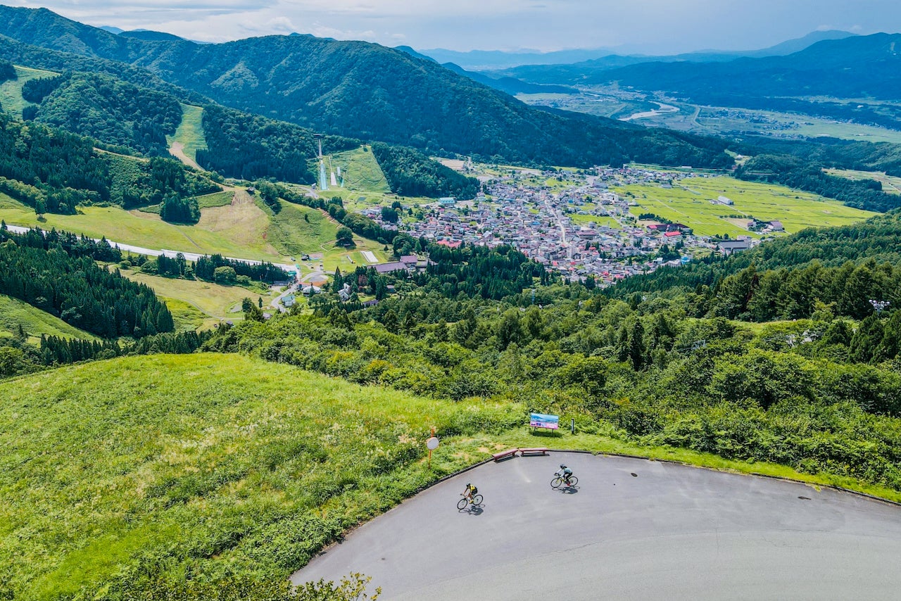 ヒルクライムで登った先で見られる絶景