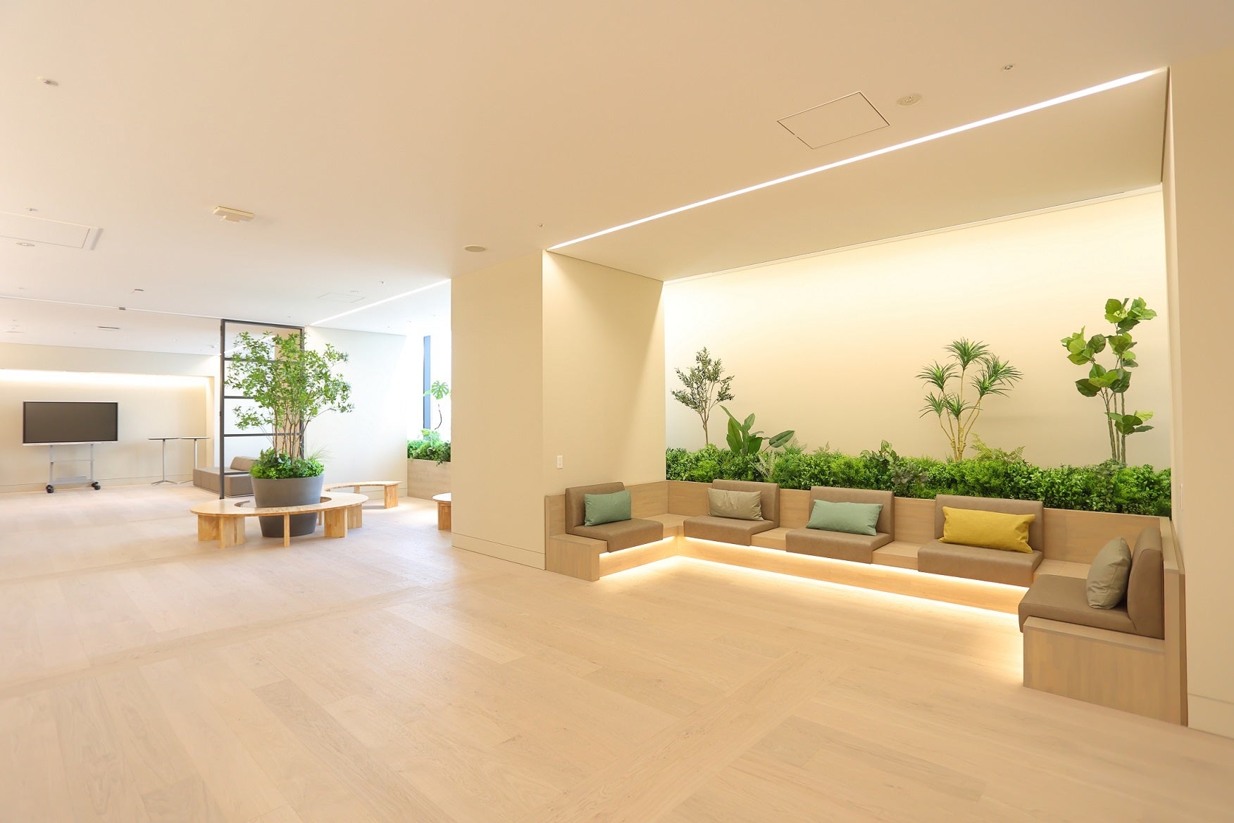 待ち時間もリラックス