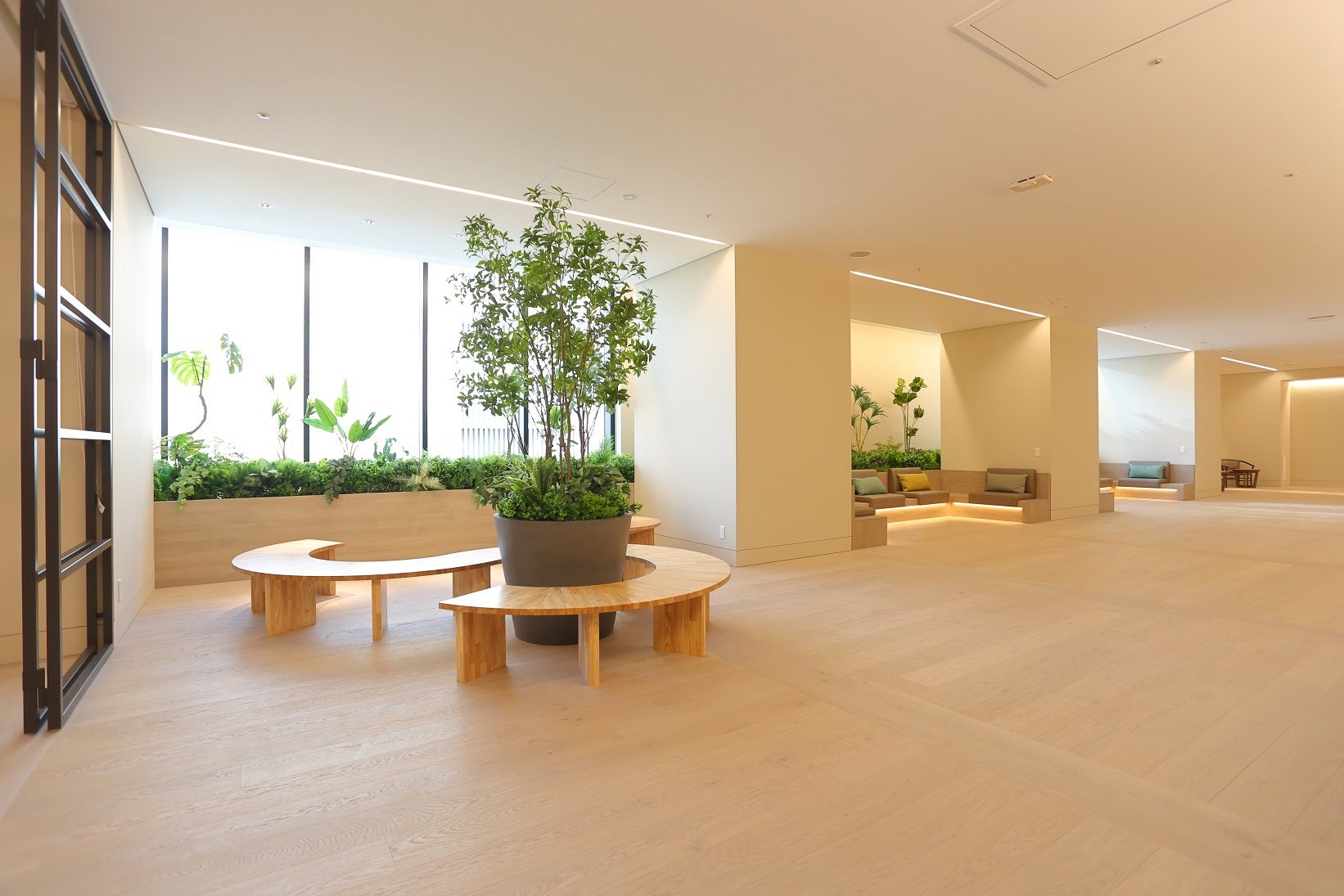 健診ラウンジ内装