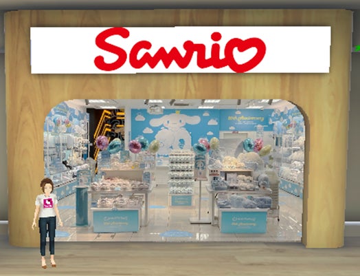 サンリオギフトゲートなんば戎橋店のシナモロール20th サンリオギフトゲートなんば戎橋店のシナモロール20th