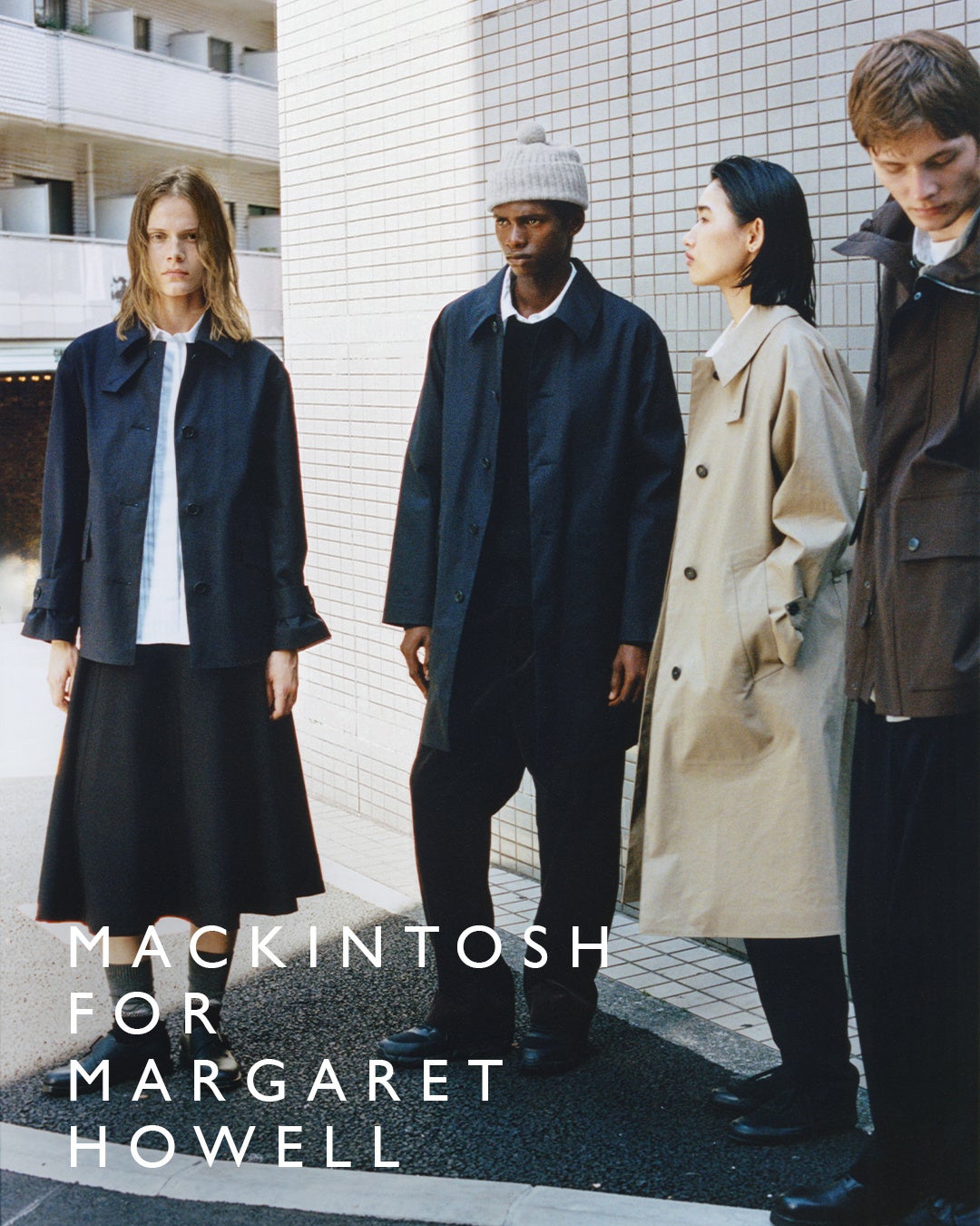 【MARGARET HOWELL】マッキントッシュとのコラボレートコレクションが登場