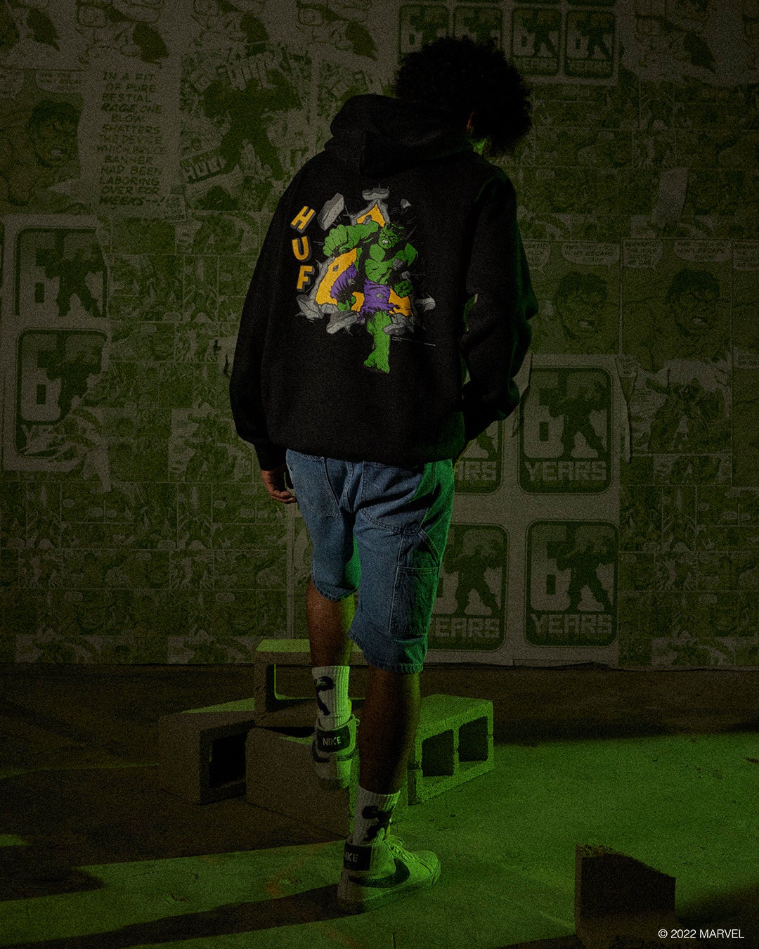 HULK TT PO HOODIE BLACK  ¥15,400