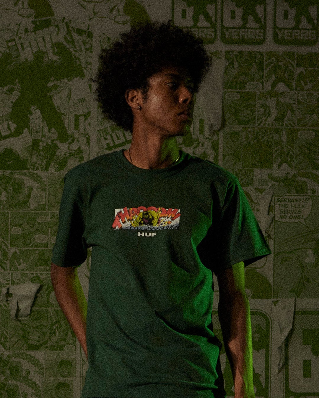 RAGE SS TEE  FOREST GREEN  ¥6,930