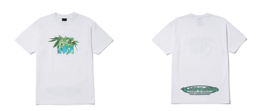HUF X ALIENLABS H-WING S/S TEE|WHITE|¥6,930