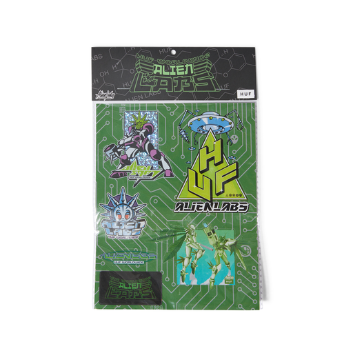 HUF X ALIENLABS STICKER SHEET｜MULTI｜￥2,200