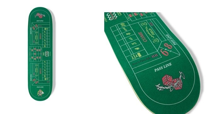 CRAPS SKATE DECK｜GREEN｜￥17,600