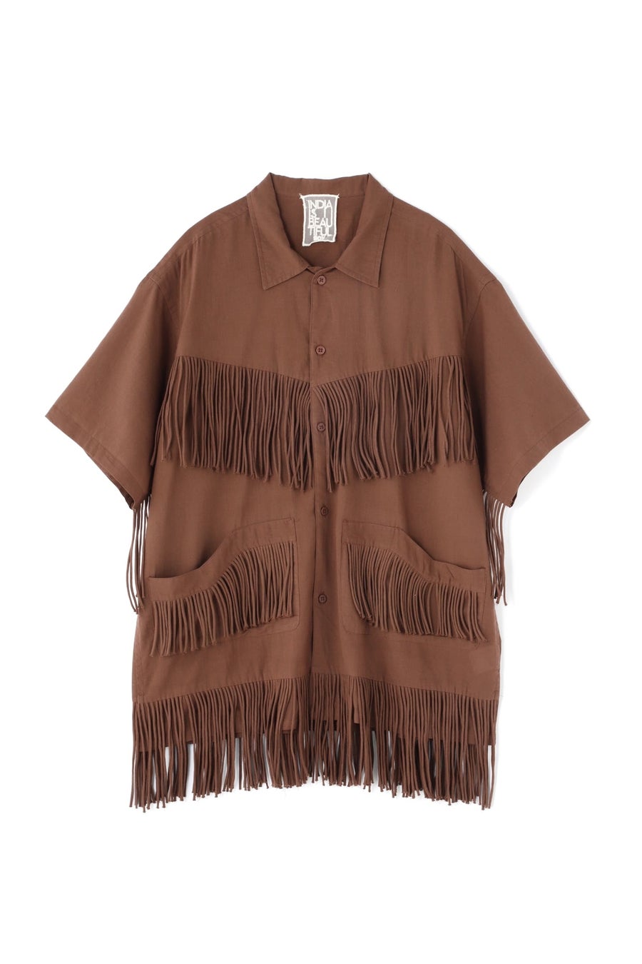フリンジシャツ ¥10,890