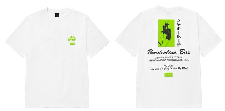 DO OVER BORDERLINE TEE|WHITE, BLACK|¥6,500