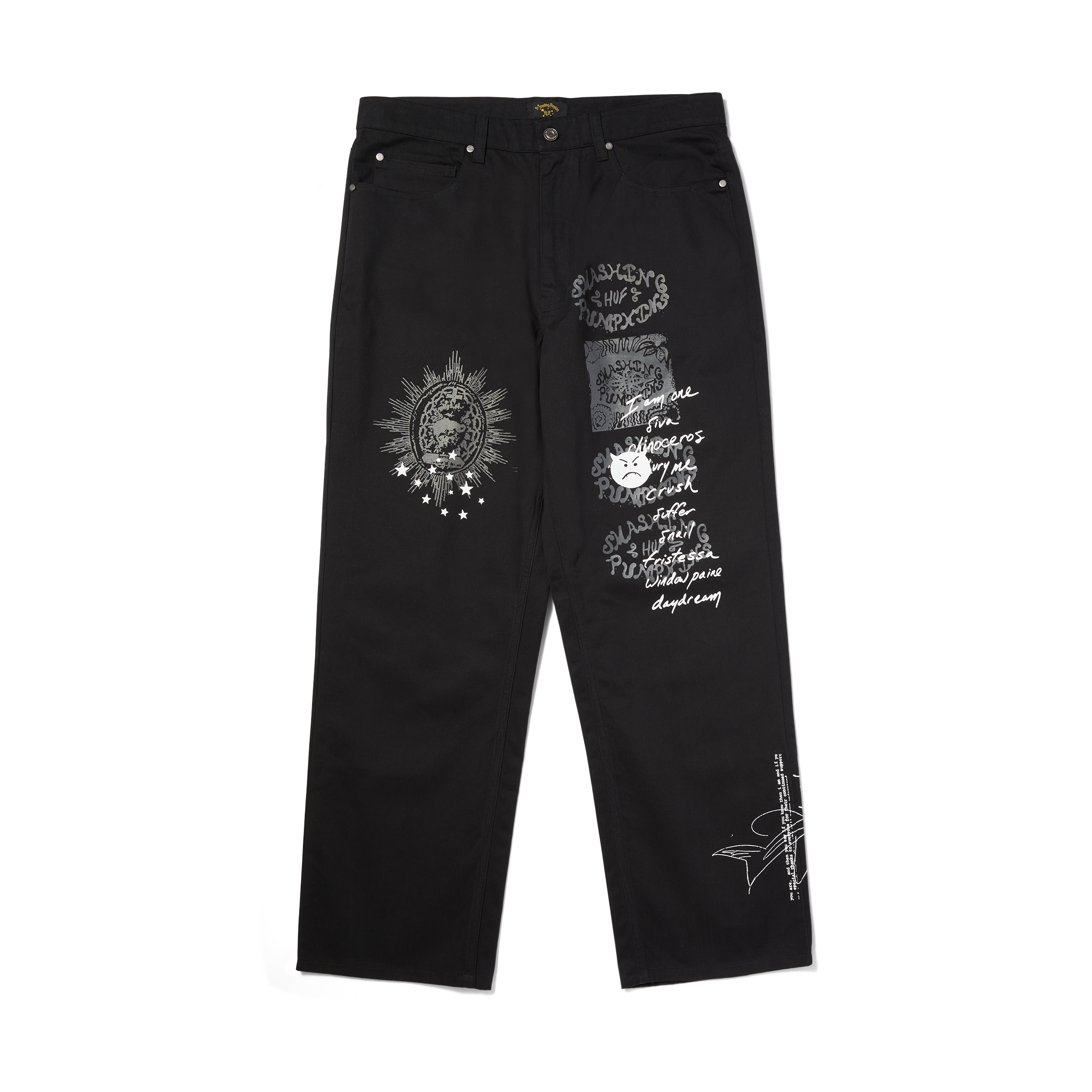 ♦最終♦HUF スマッシング パンプキンズ パンツ MUZZLE 5POCKET HUF X SMASHING PUMPKINS コレクション発売！ | 株式会社TSI