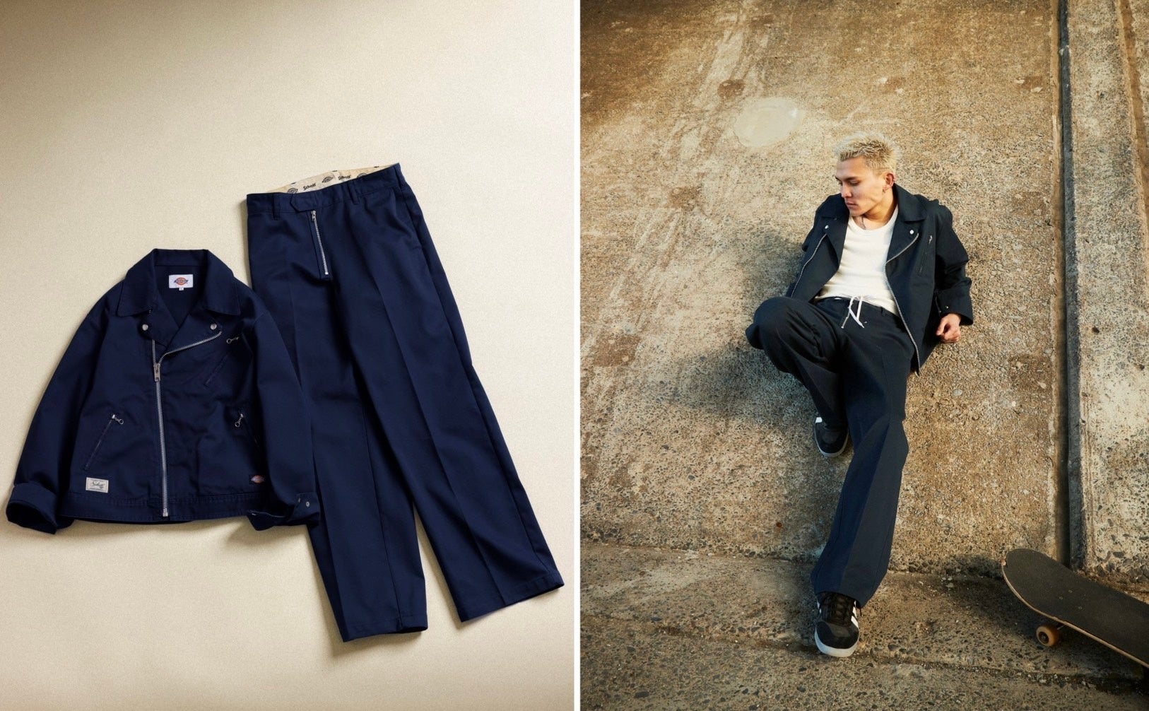 ディッキーズ　ライダースDickies x FOR THE WEEKEND Schott X Dickies® コラボアイテム発売！ | 株式会社TSI