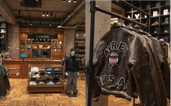 AVIREX&Schott 初の複合店舗が名古屋にオープン！ | 株式会社TSI