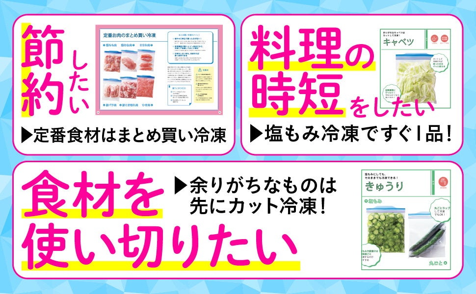 食材別の冷凍保存本の決定版！「冷凍王子の冷凍大全」発売〜124