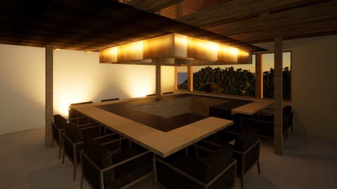 金乃竹 鉄板焼イメージ