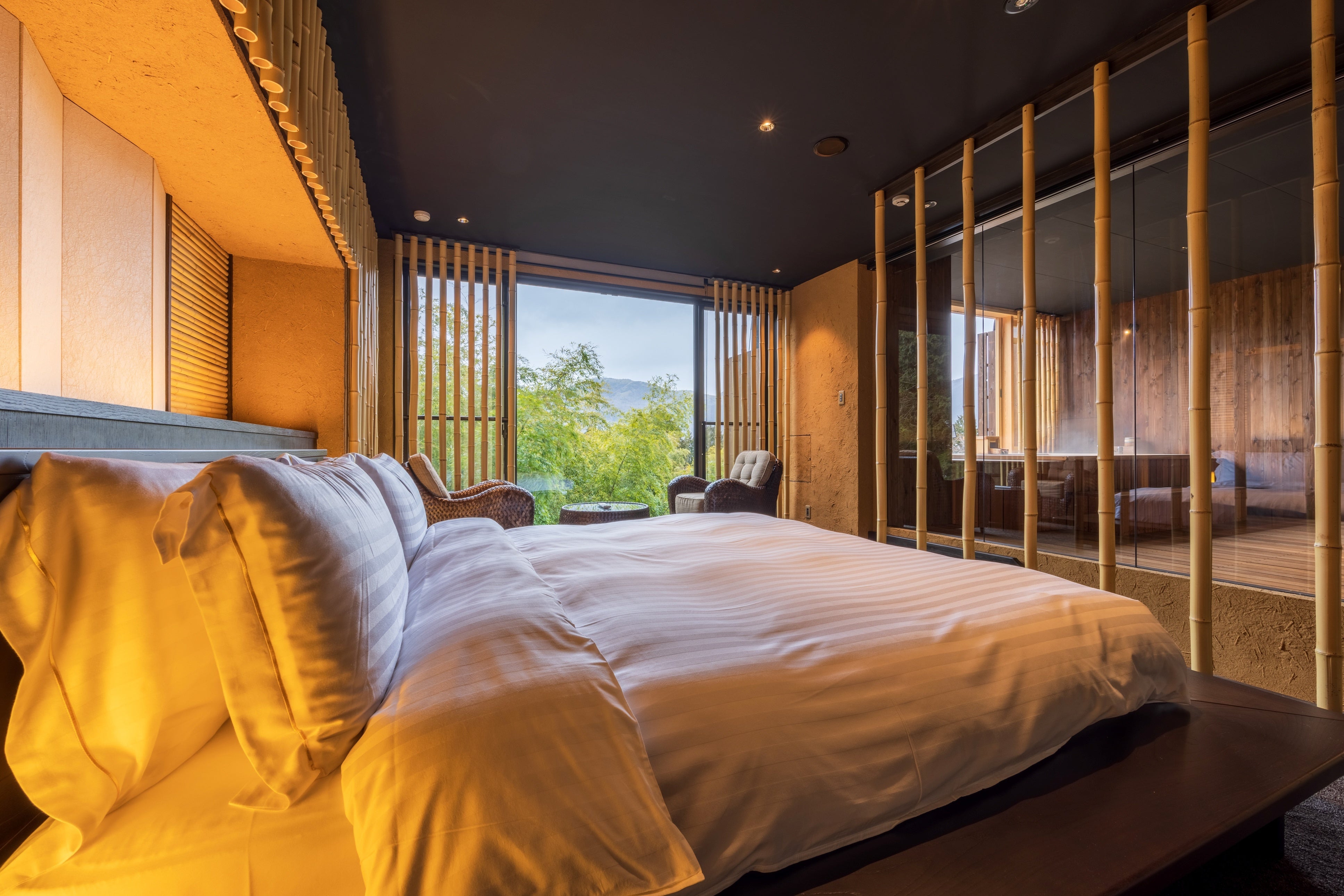 部屋：帝　ベッドルーム