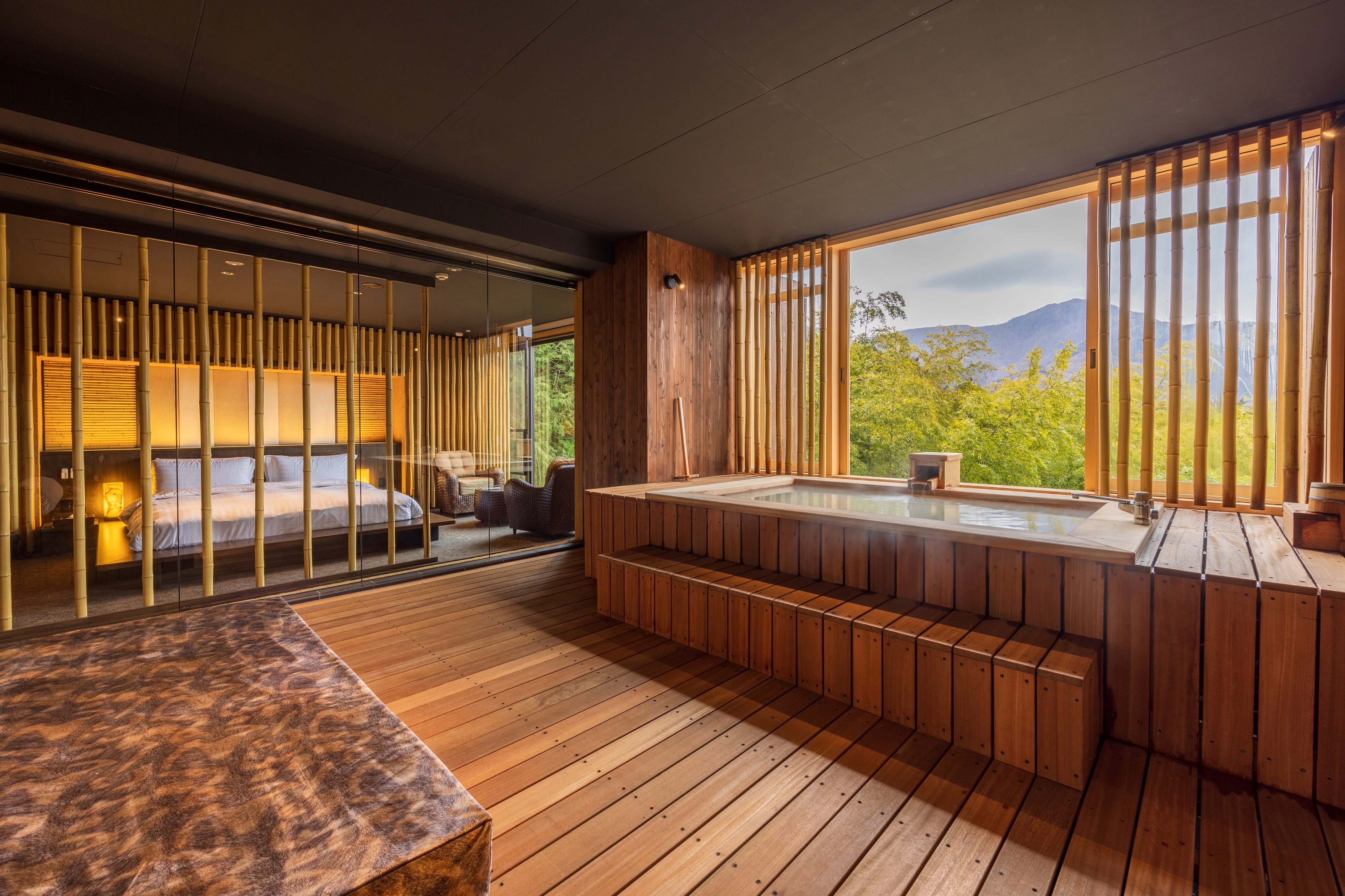 136㎡のメゾネットタイプの部屋「帝」