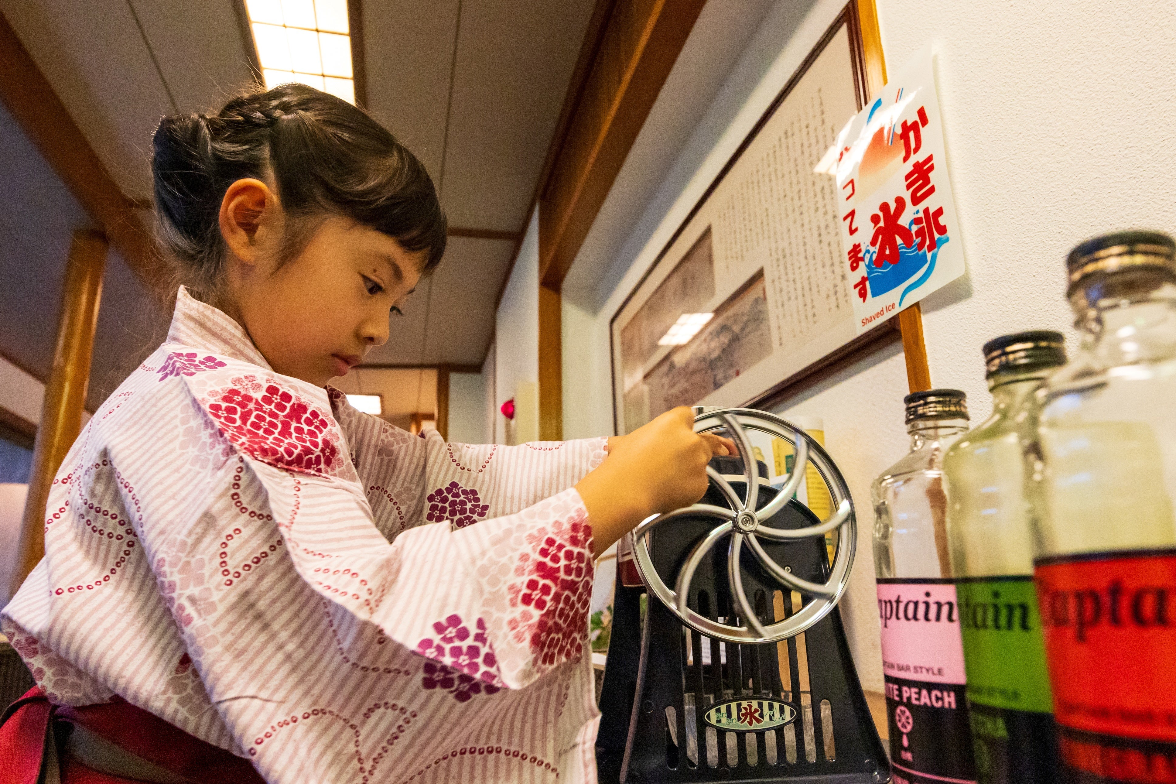 かき氷も作れます