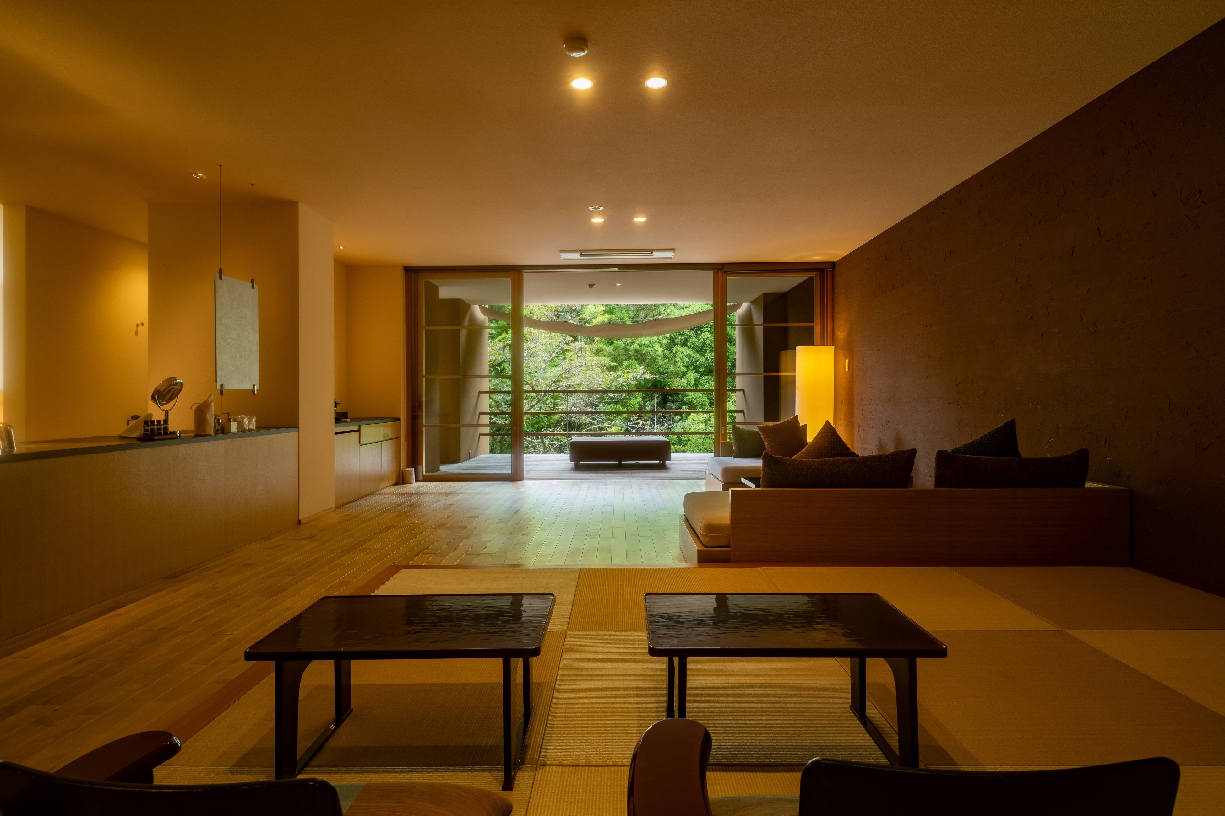 開放的なお部屋が特徴