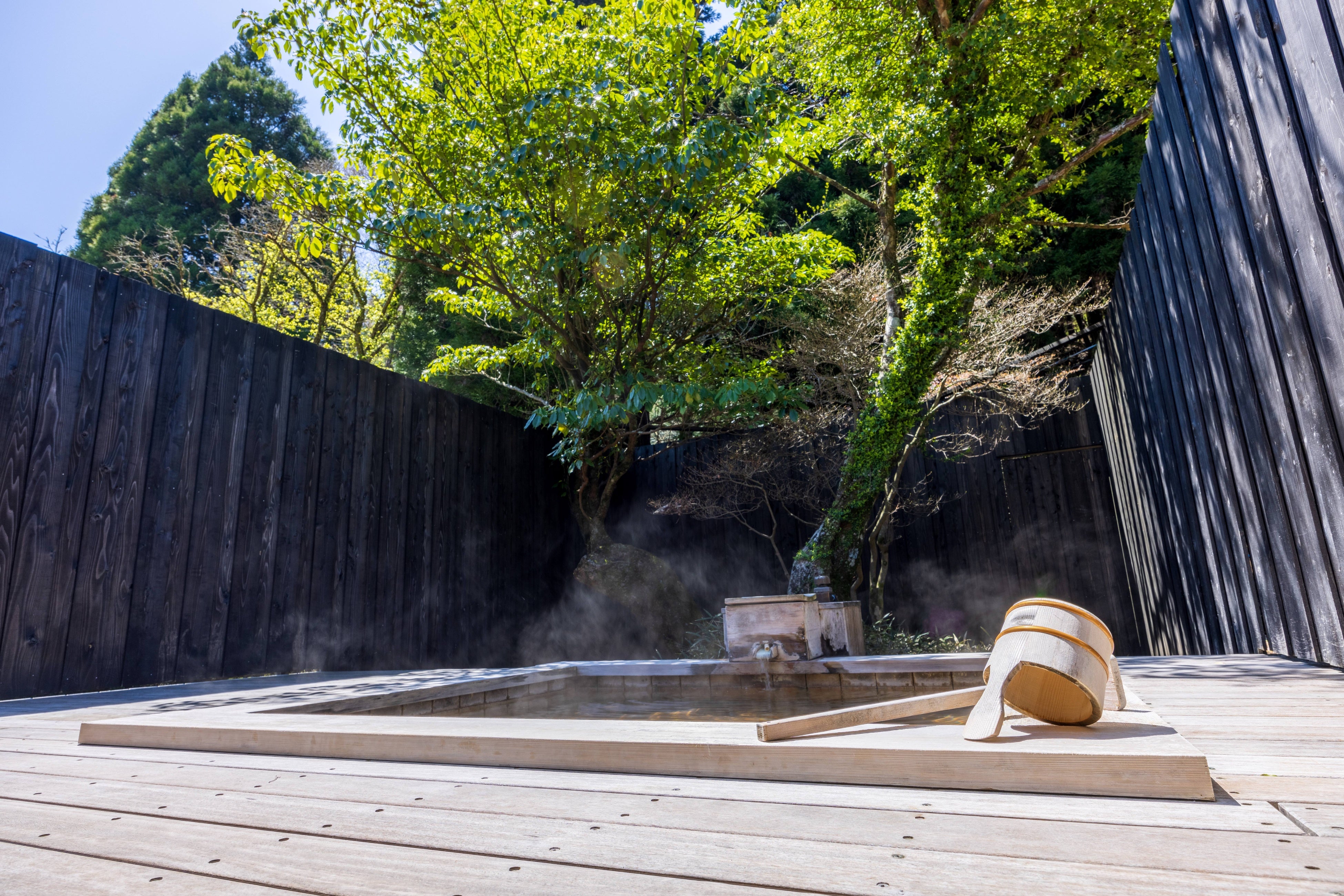 松坂屋本店 貸切露天風呂一例