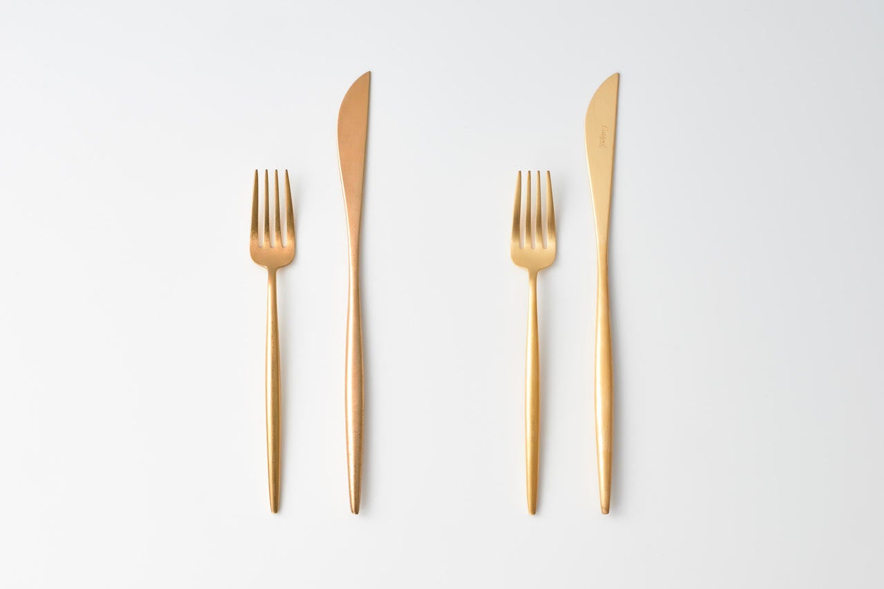 カトラリーブランドCutipolが、金めっきのリペアサービスを開始 | 株式