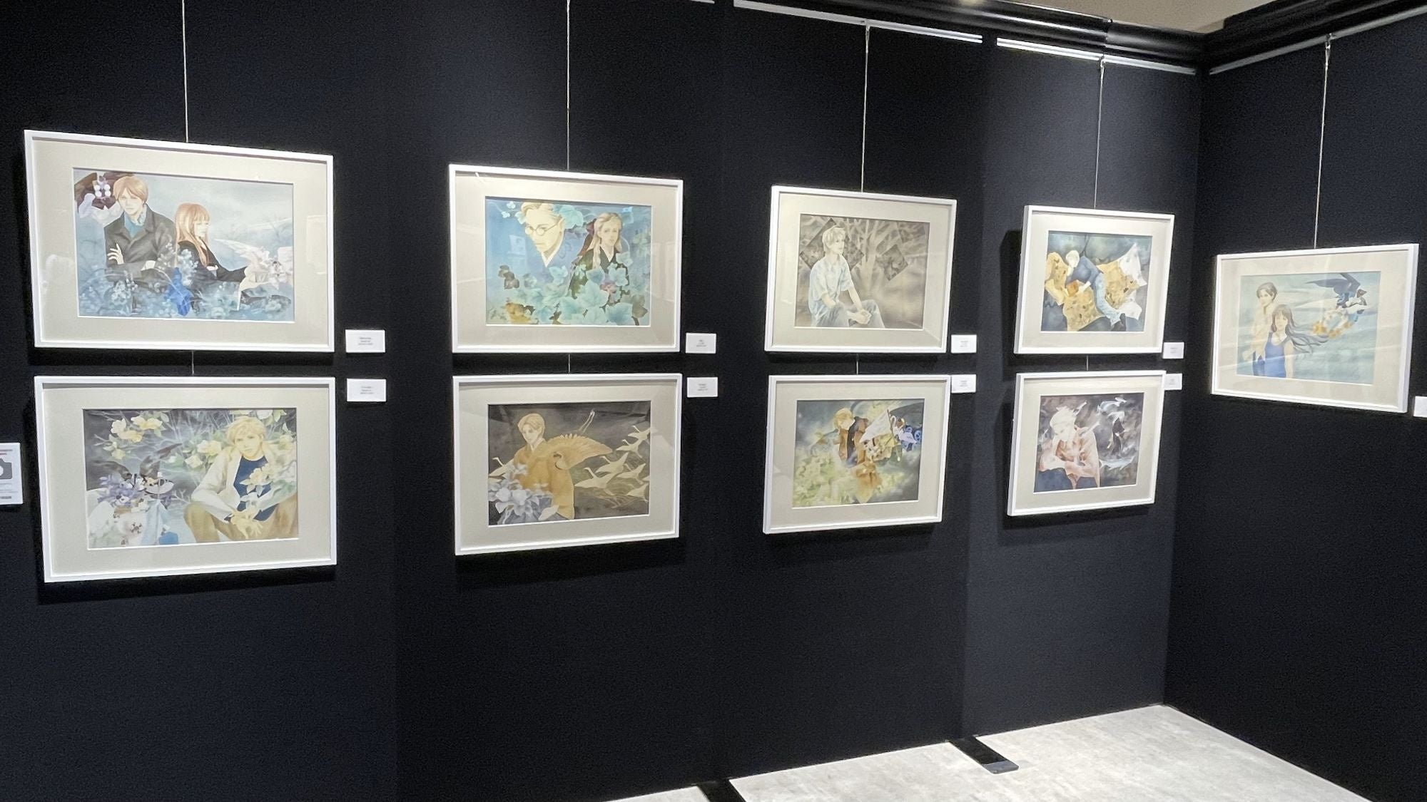 九井一　まとめ売り　原画展 鬼滅の刃原画展 箔押しイラストカードコレクションまとめ売り