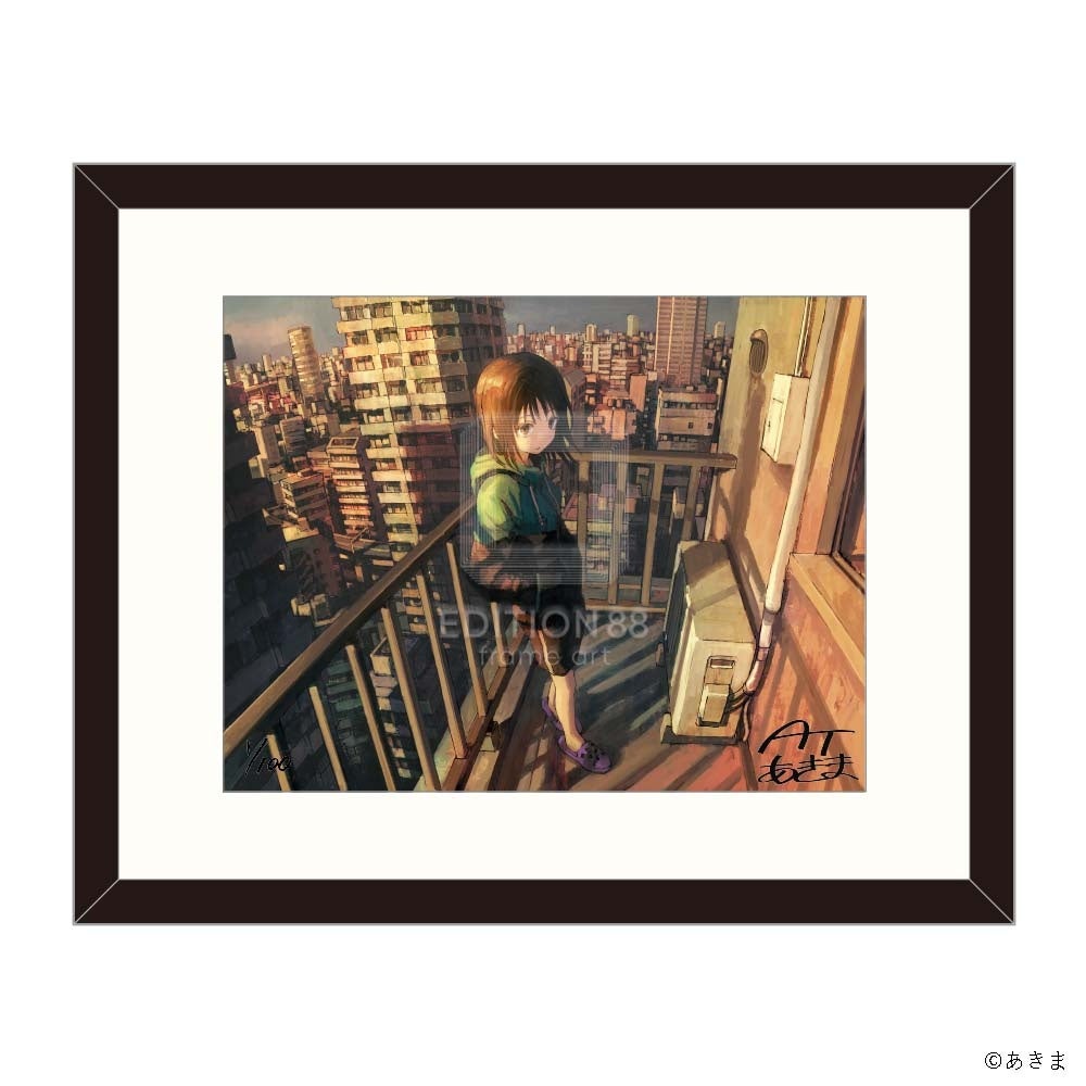 あきま画集『潜性都市』出版記念展」有楽町マルイにて開催決定