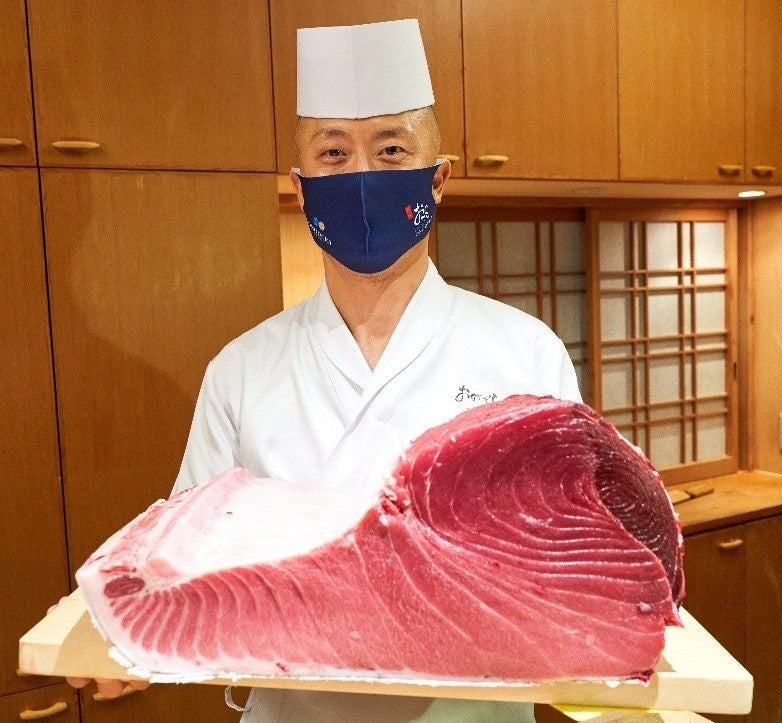 「銀座おのでら」は豊洲市場初競りで2年連続一番マグロを落札