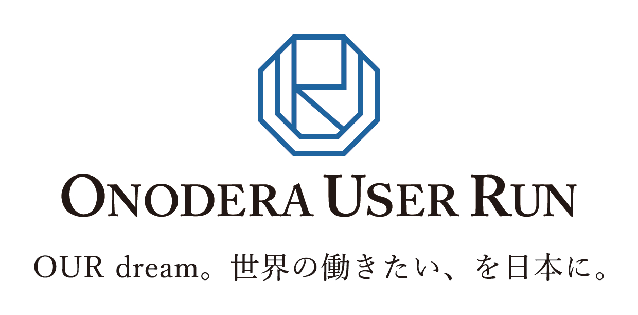 ONODERA USER RUN ロゴ