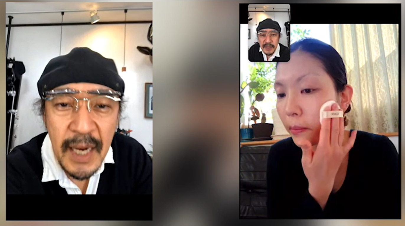 メイクレッスン風景