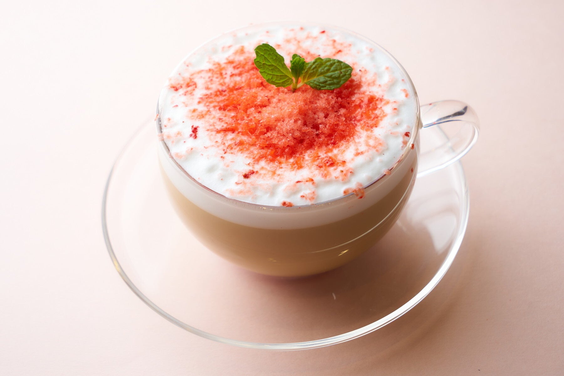 ◾️ストロベリーラテ：¥580(税込)