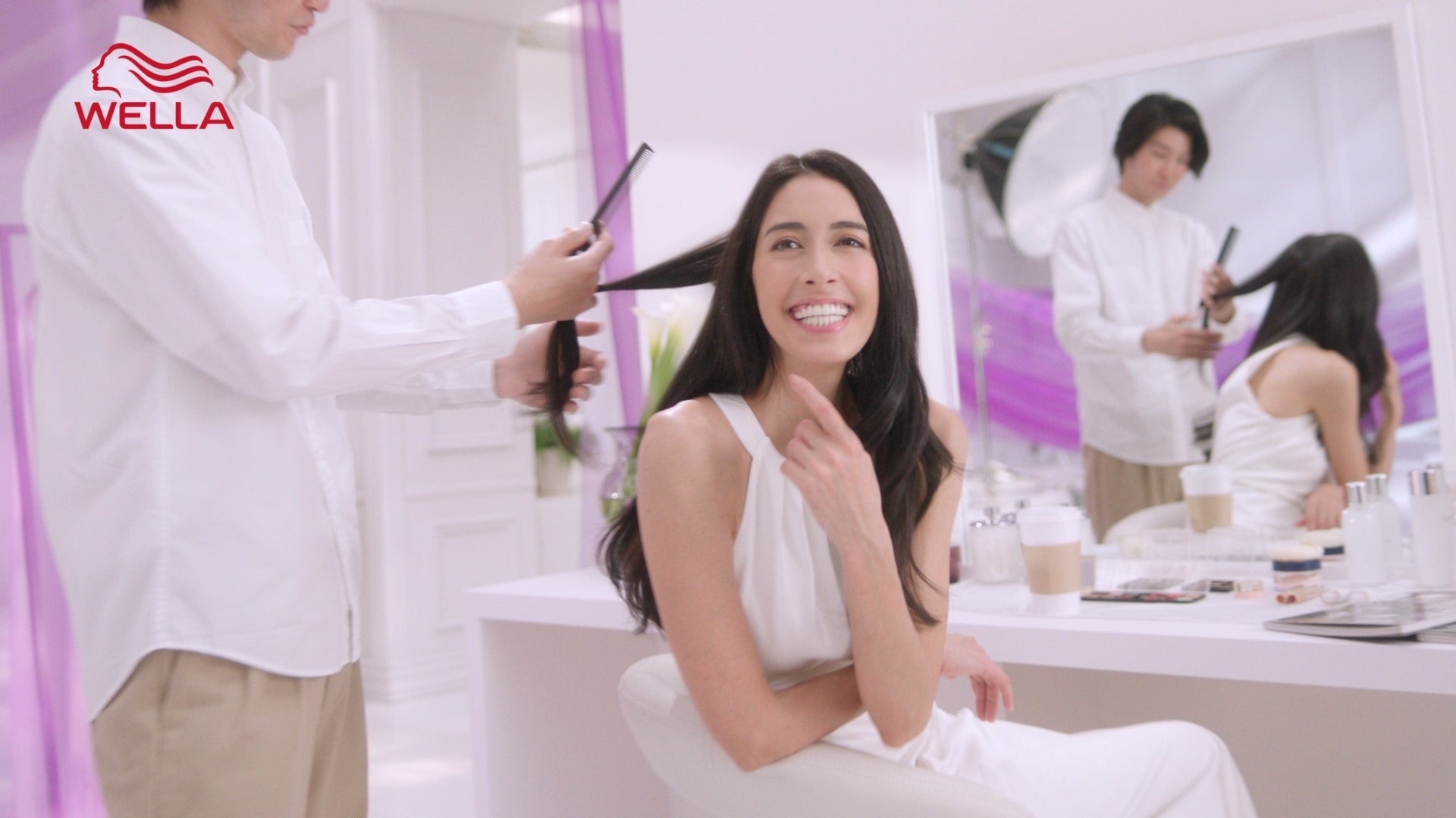 「今日、なんか違うと思わない?」 「髪色、いいよね。」