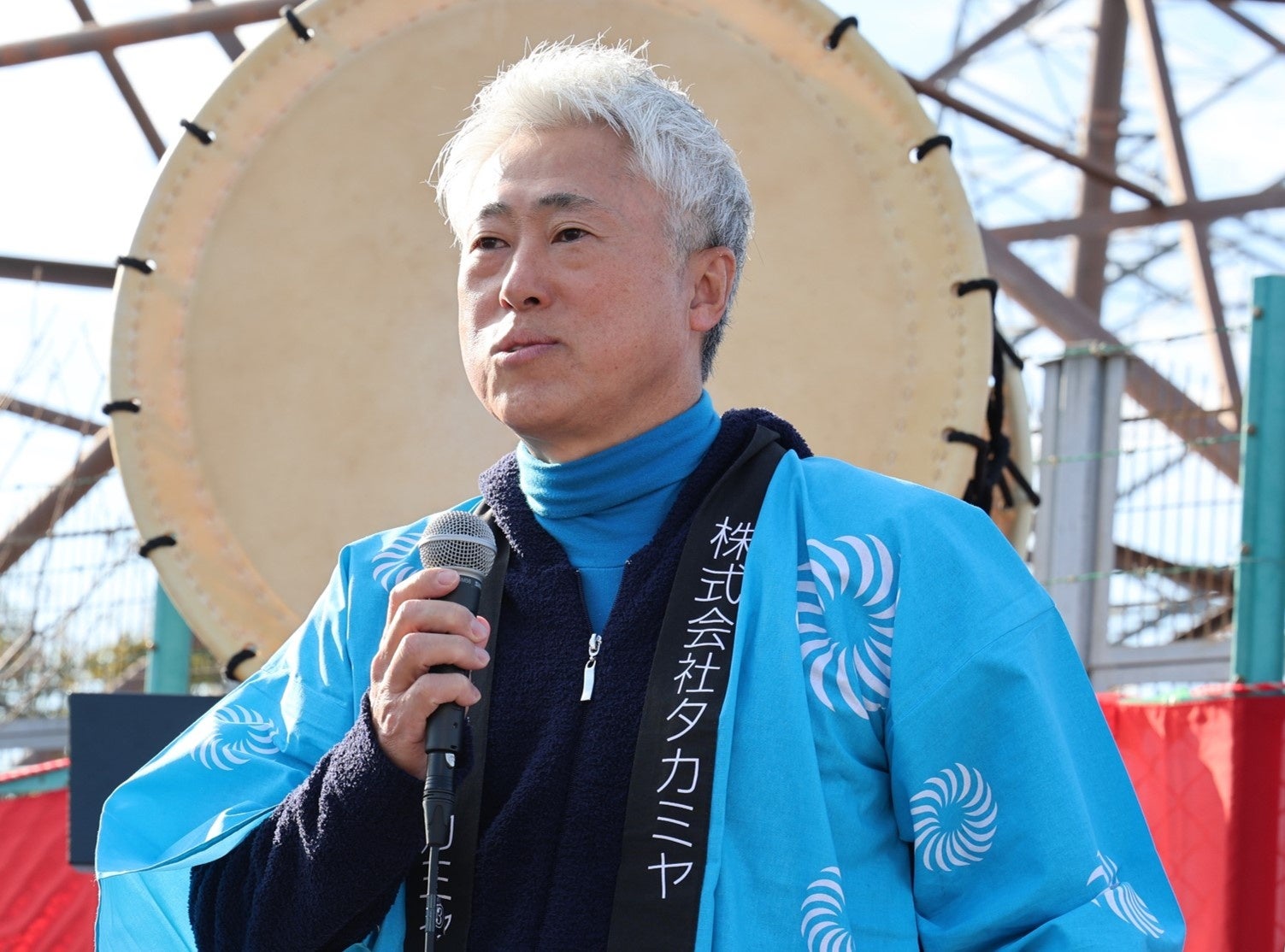 会長挨拶の様子