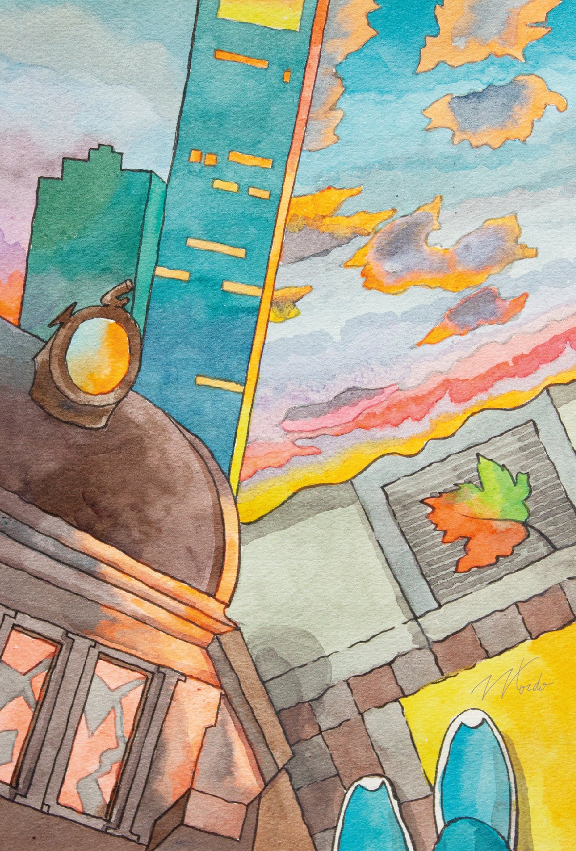 脳内日記「夕暮れの幻想」