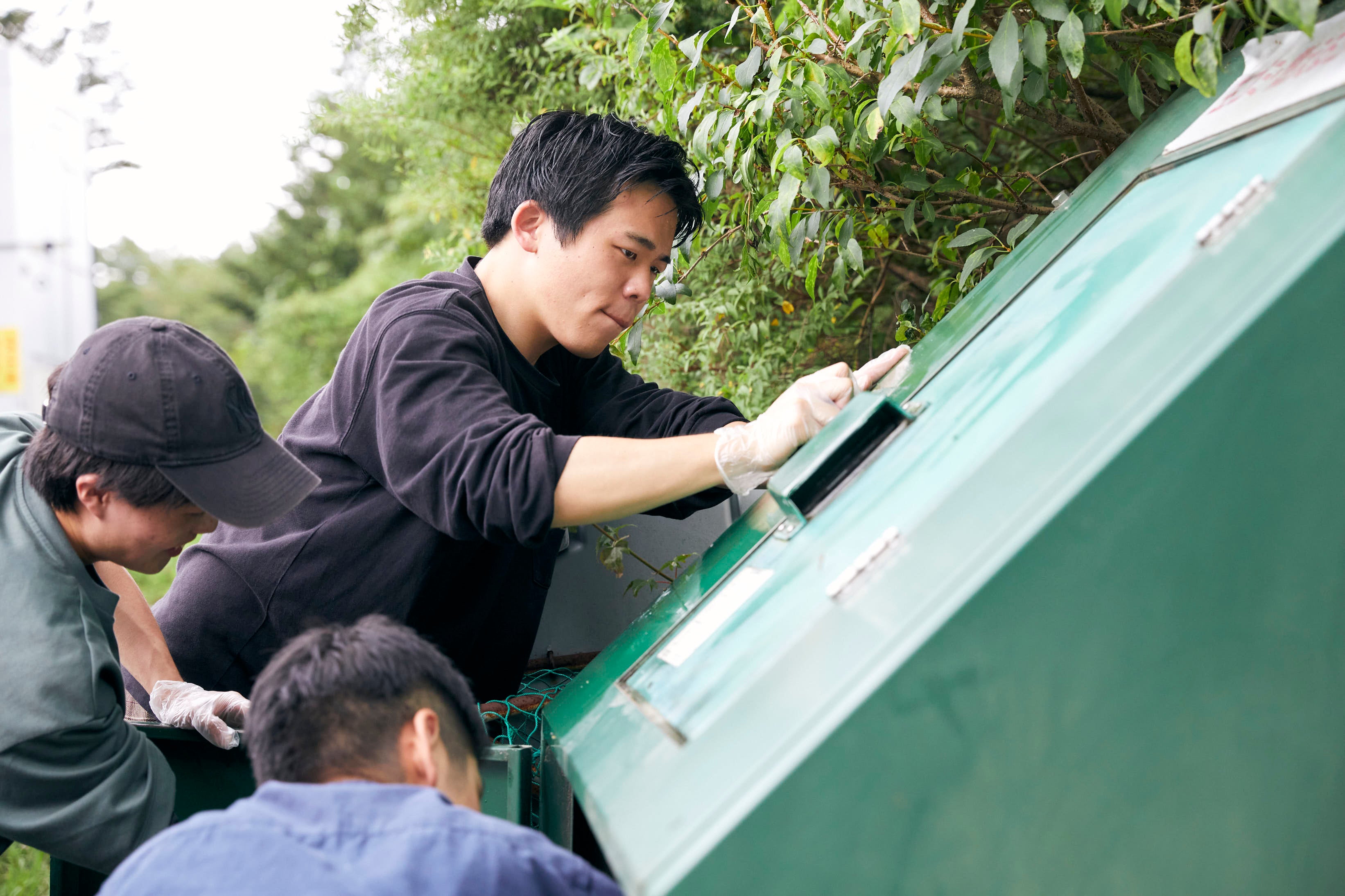 「旅するボランティア」活動の様子