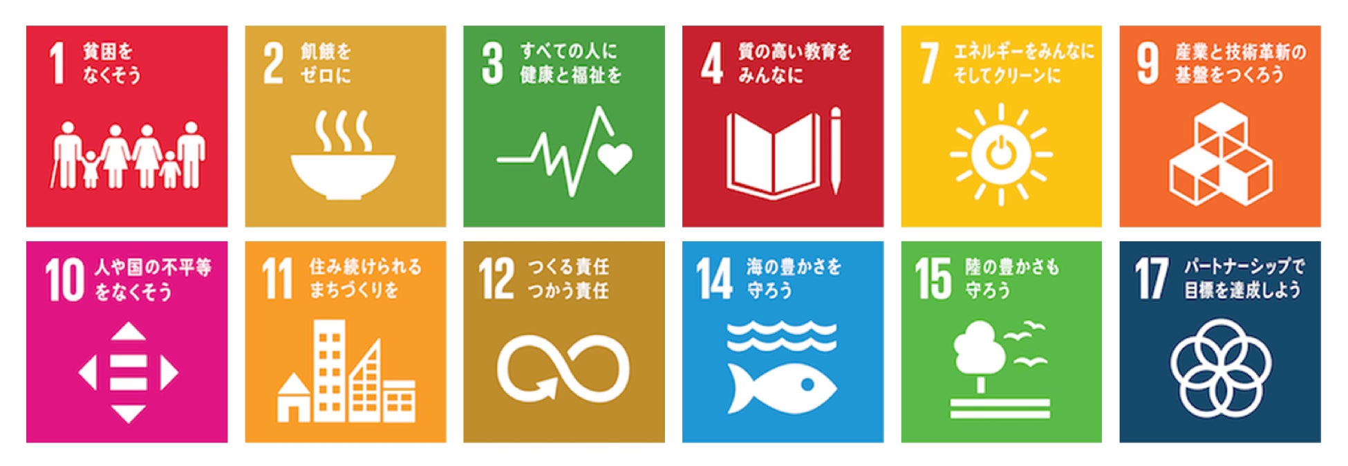 当店が取り組む持続可能な開発目標