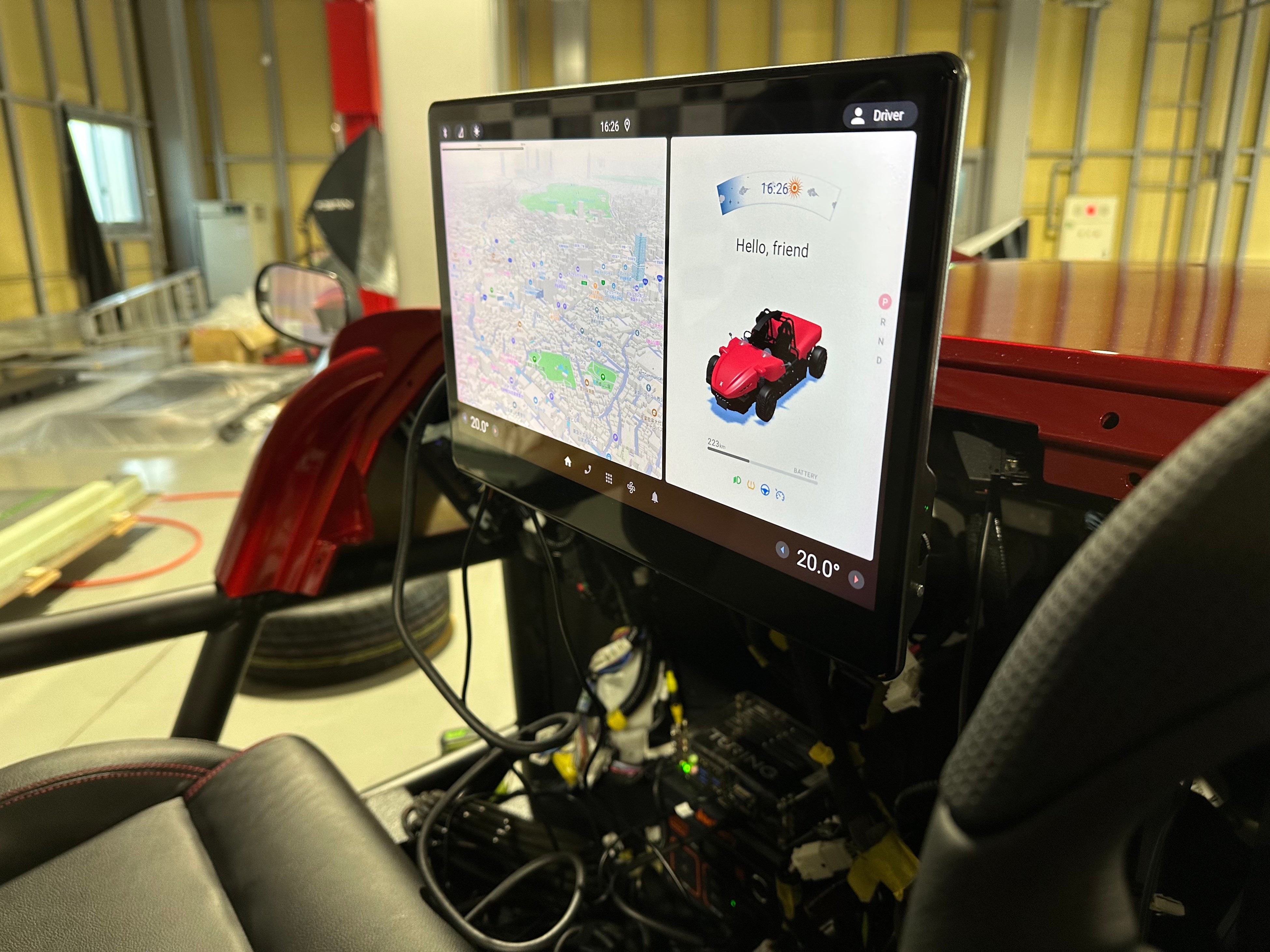 自動運転EV開発のチューリング、初の自社開発コンセプトカー