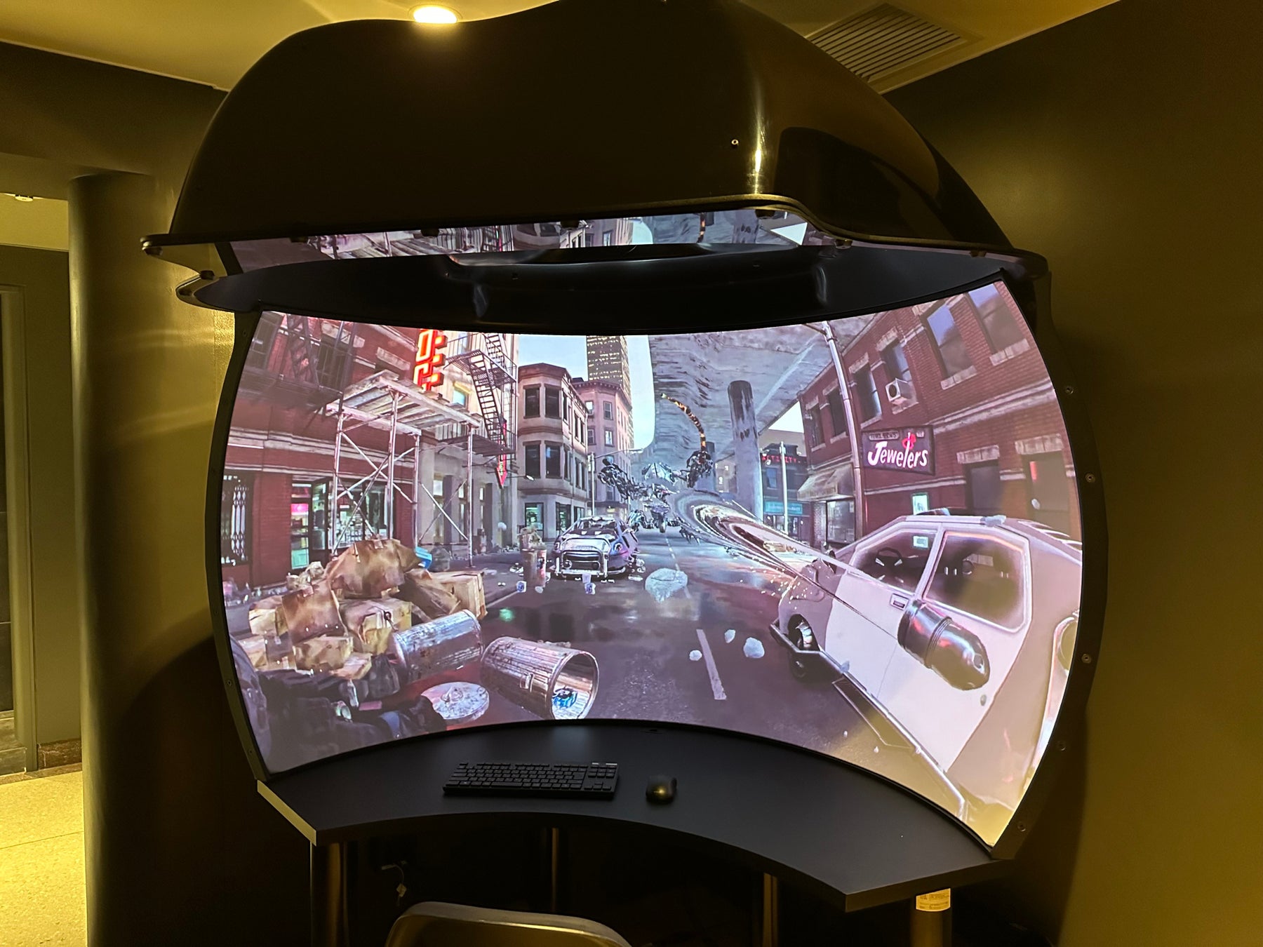 VR・360度映像向け垂直ドーム型ディスプレイシステム「Panosphere」の提供を開始 | 株式会社オリハルコンテクノロジーズのプレスリリース