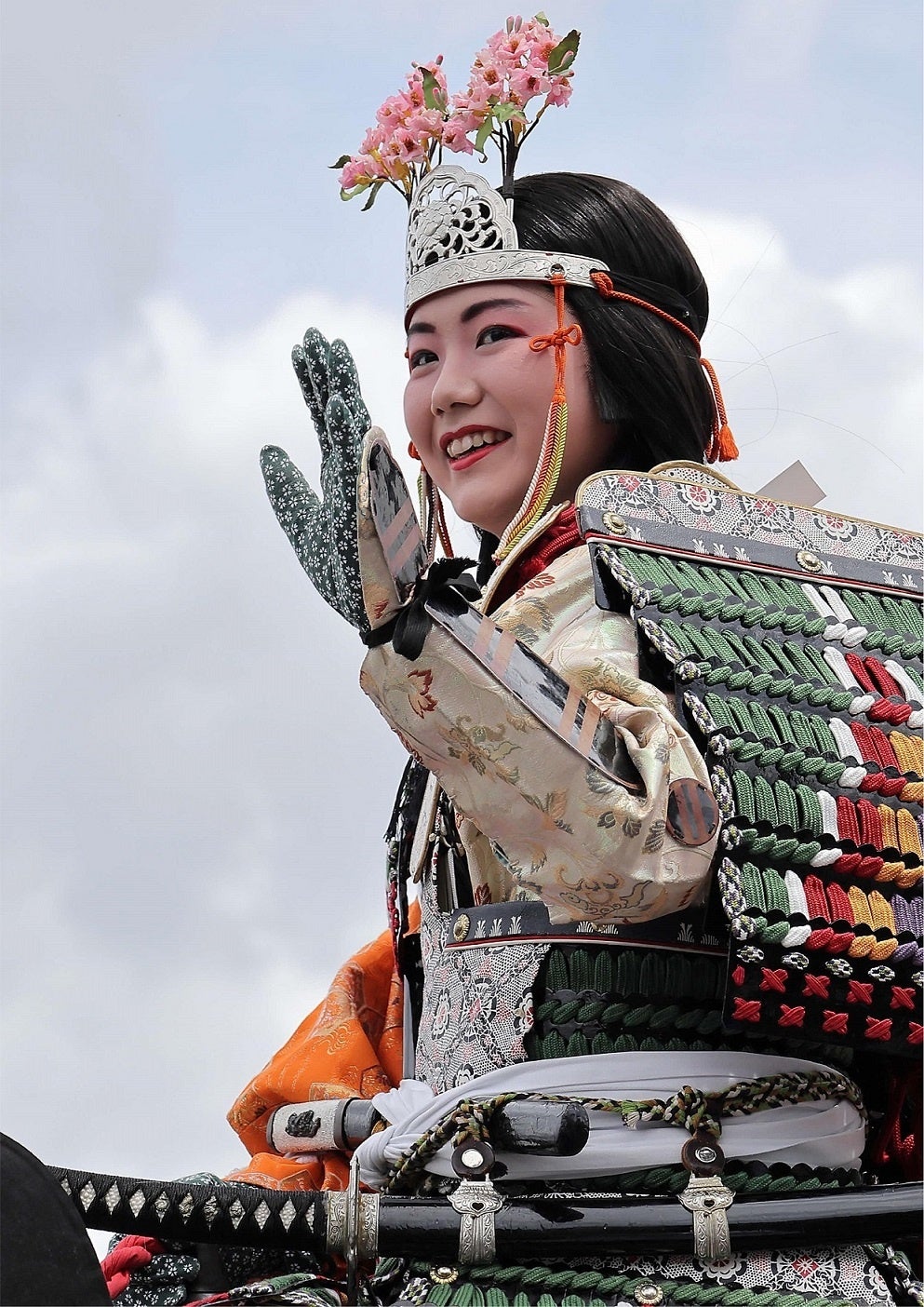 銀賞「笑顔さんさん」